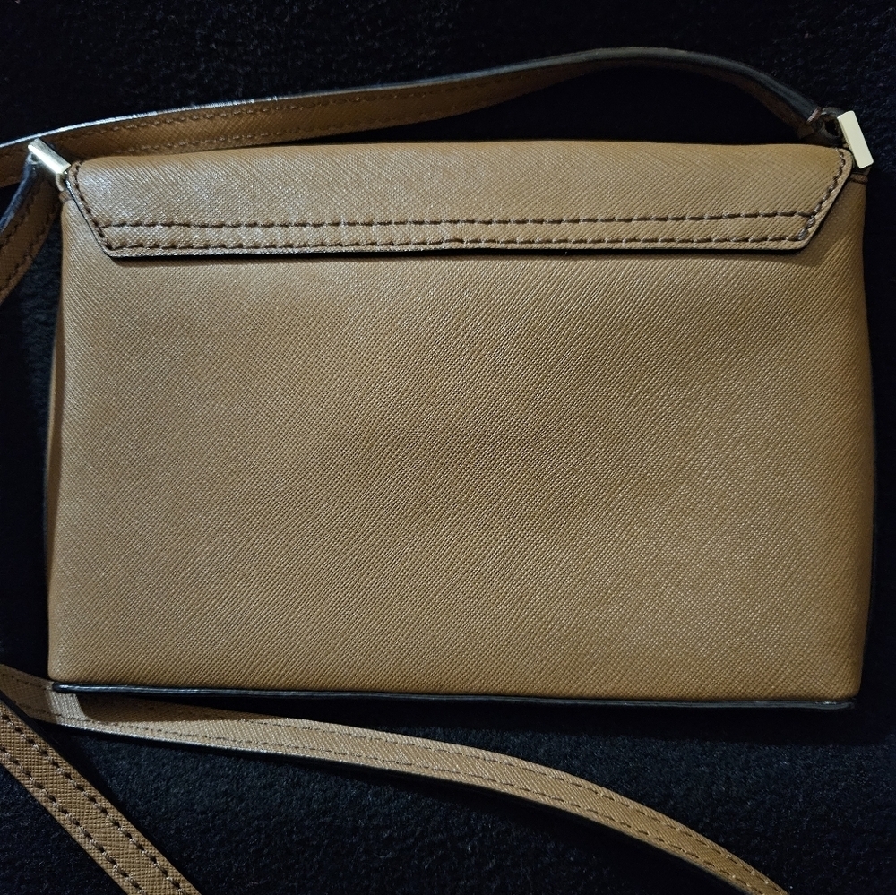Kate Spade Sally Newberry Lane Leather Camel Brown Color Crossbody - Picture 5 of 16